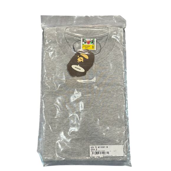 BAPE*A BATHING APE MEN T-SHIRT ONE POINT RELAXED FIT SS TEE MENS* - Picture 4 of 6